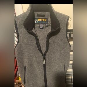 Gray vest women ebtek Eddie Bauer sz xs
